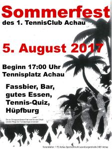 Sommerfest des 1. TC Achau